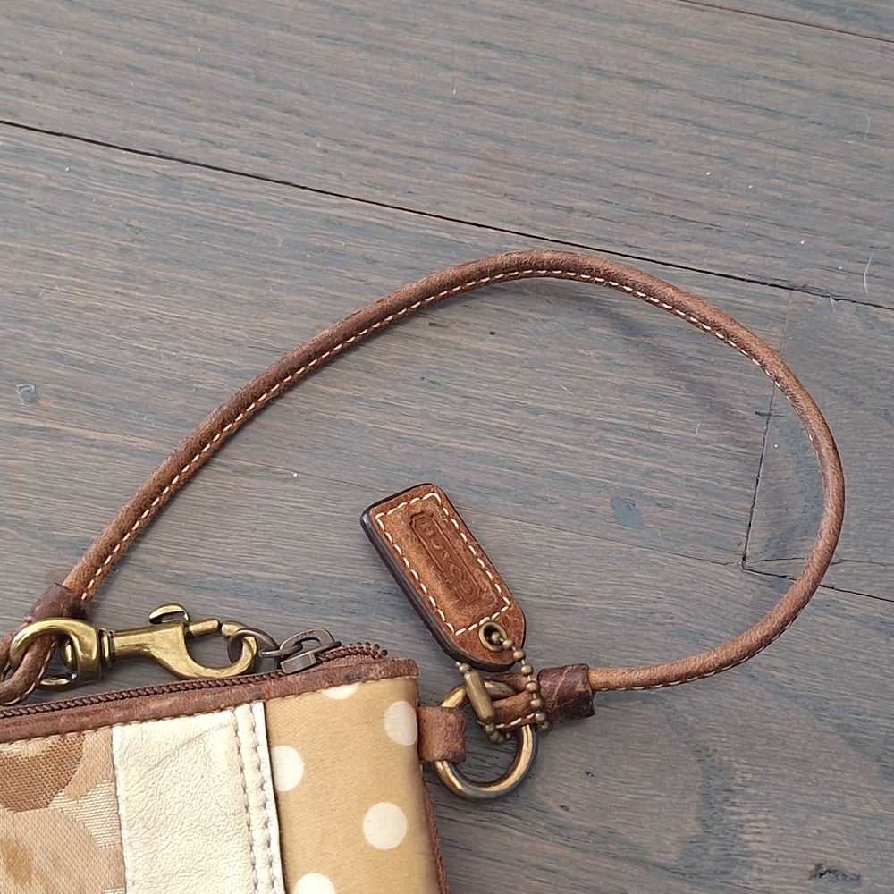 Coach Patchwork Wristlet - image 4